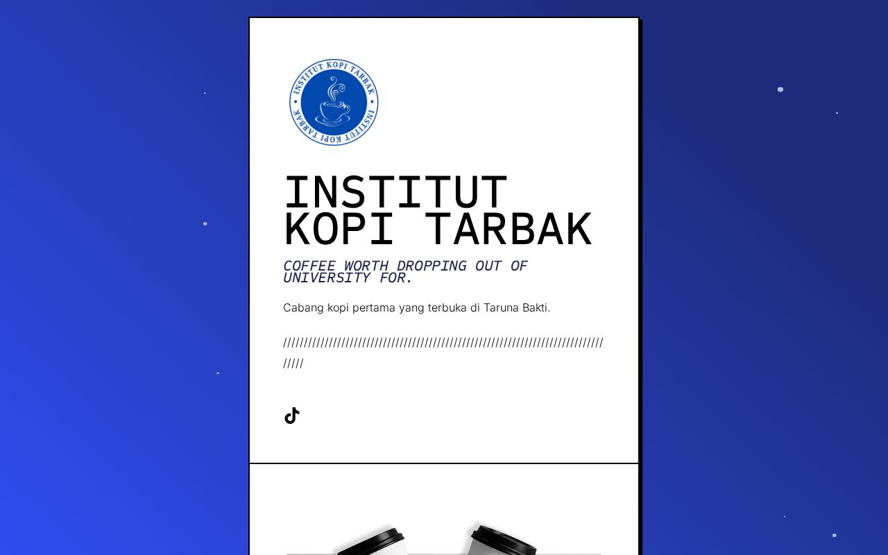 Carrd profile picture for @institut